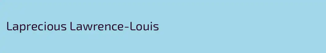Laprecious Lawrence-Louis